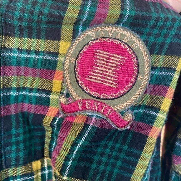 Savage X Fenty flannel plaid pajama. Size small - Picture 6 of 15